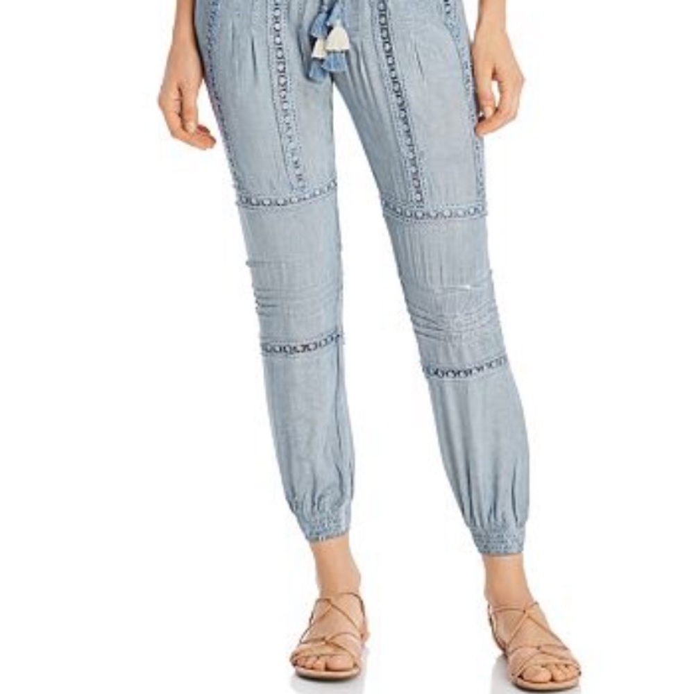 Surf Gypsy crochet joggers